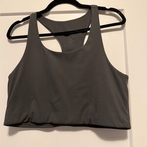 Girlfriend Collective Gray Sports Bra